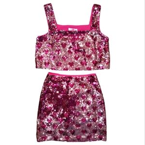 Buddy Love Sugar Sequins Two Piece Set Skirt Top Lust